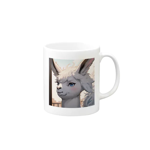 アクティブアルパカ Mug