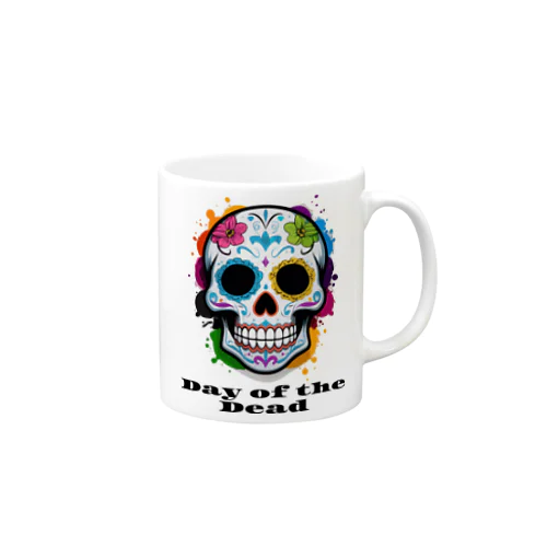 Day of the Dead スカル Mug