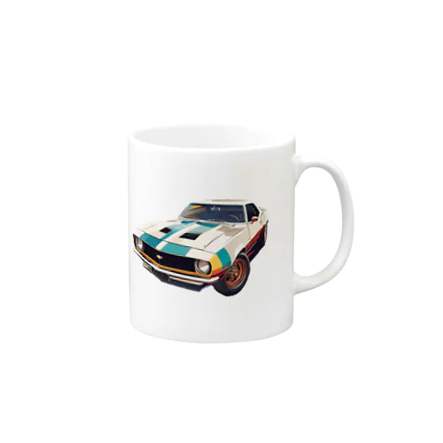 Old Chevrolet Camaro マグカップ