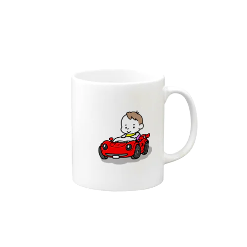 baby on board_RED Mug