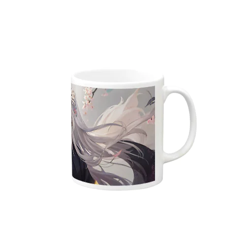 和風 女の子イラスト Mug