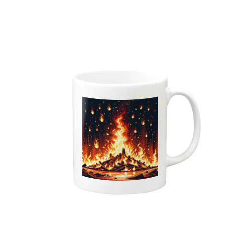 world of flames / type.1 Mug