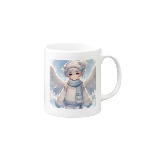 雪の下の微笑 Mug