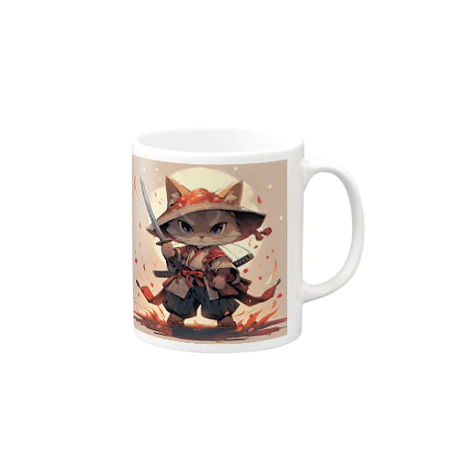 Neko Samurai Mug