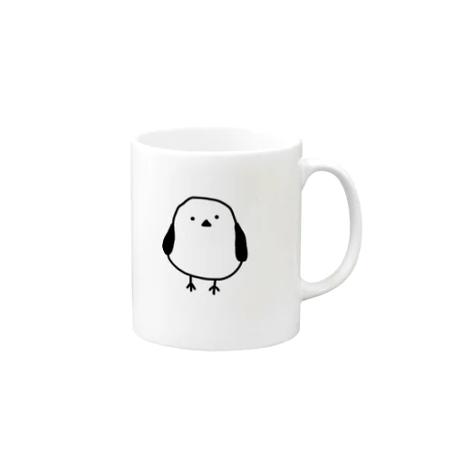 いとこが描いたシマエナガ Mug