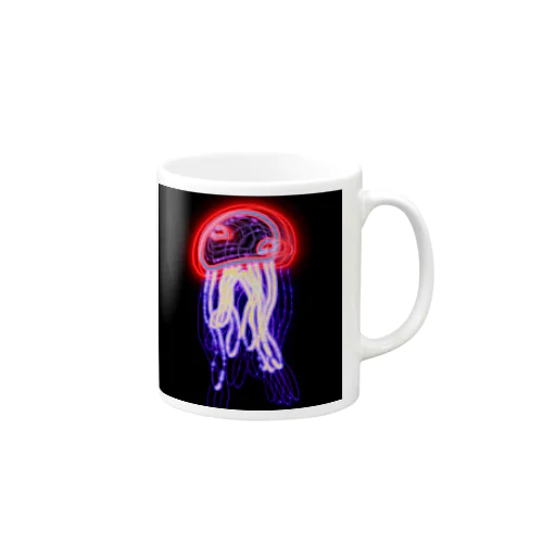 jellyfish_ネオン Mug