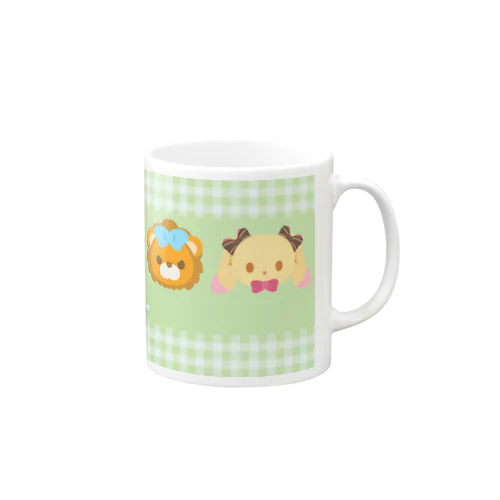 【usabit】けもびっとgreen Mug