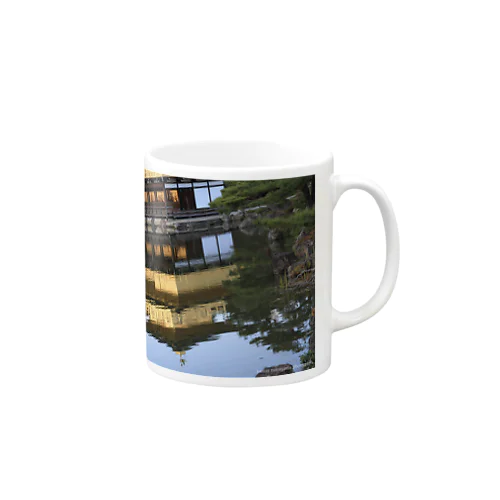 水映り・金閣寺 Mug