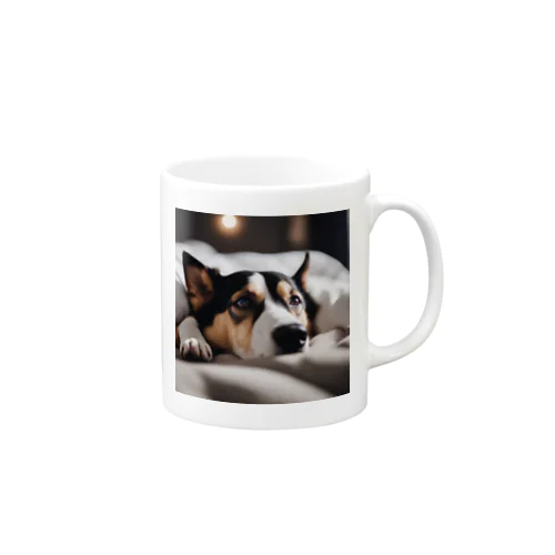 ぬくぬく犬生活 Mug