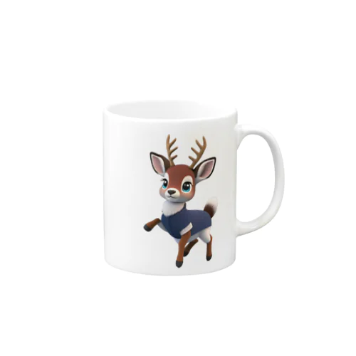 キュートな小鹿ダンス Mug