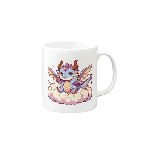 可愛らしいドラゴンキャラクター Mug