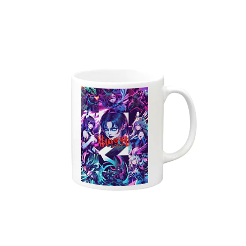 ネオンアメコミアート07 Mug