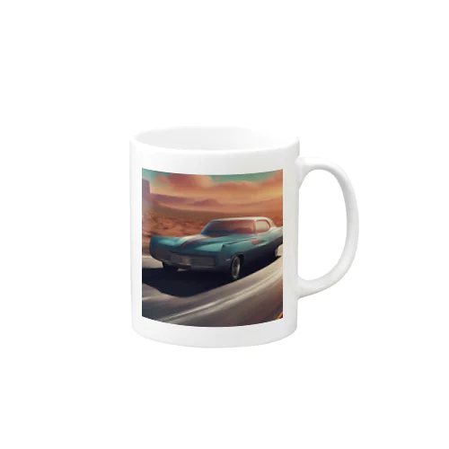 アメリカ製の車 Mug