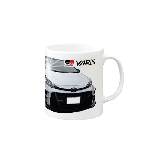 TOYOTA 　GRヤリスのプリントグッズ Mug