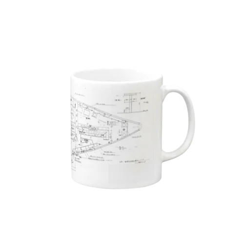 BARの見取り図 Mug