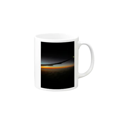 夜空か明け方 Mug