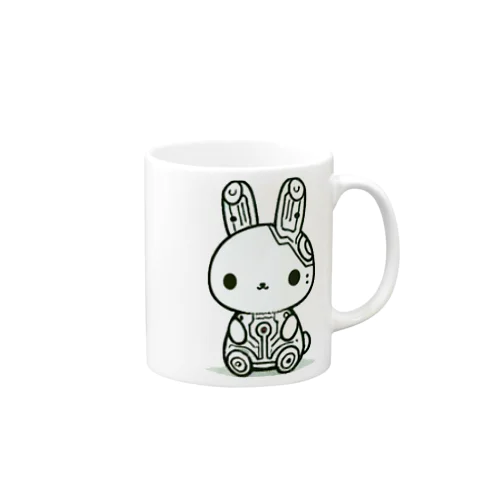 テクうさ Mug