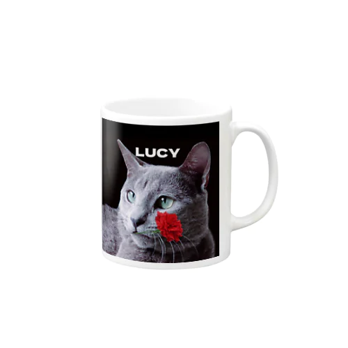 LUCY君公式グッズ マグカップ