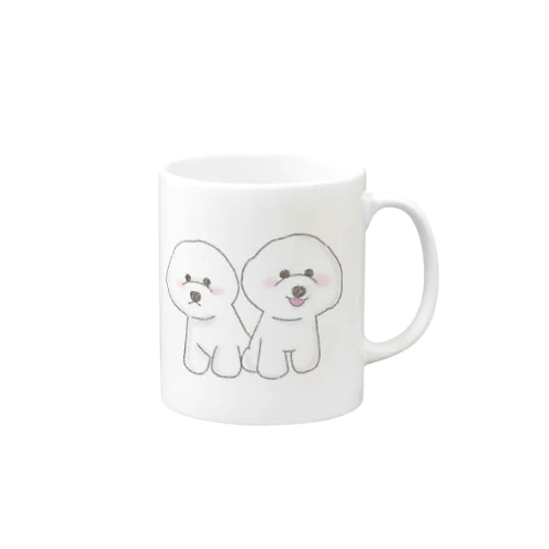 まめふくとさくまろ Mug