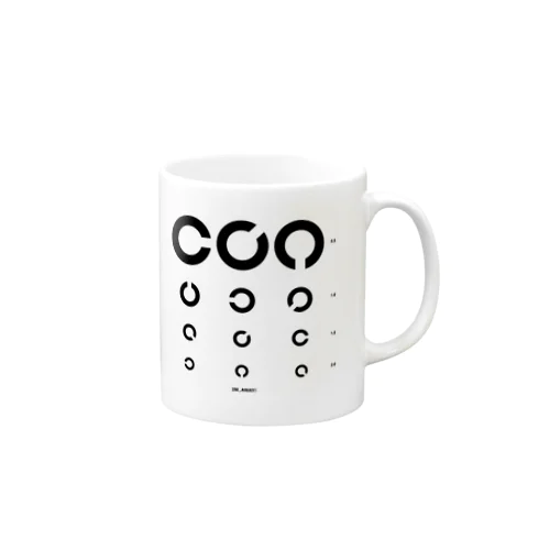 視力検査 Mug