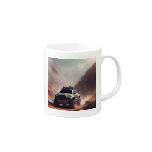 ワイルドな車 Mug