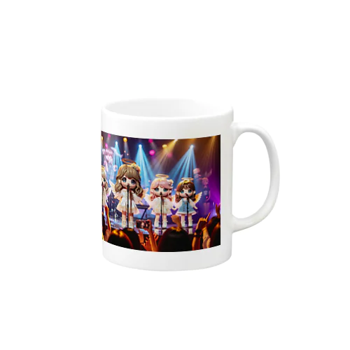 ライブで歌う天使たち Mug