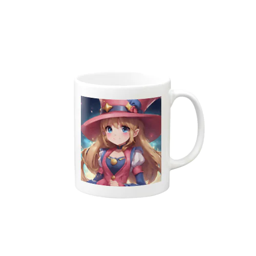 魔法使いギルド　少女 Mug