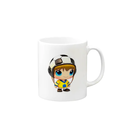 サッカー大好き！ Mug