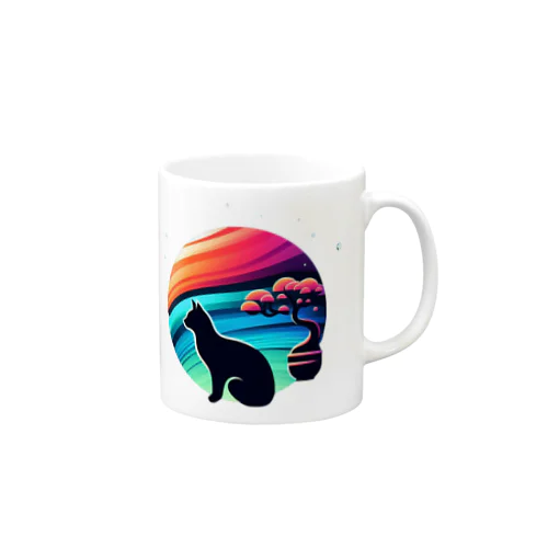 Colorful mood with cats 8 Mug