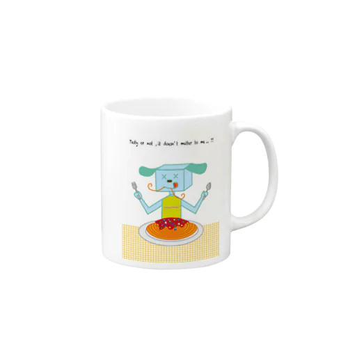 greedy dog Mug