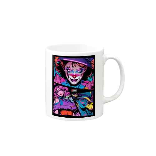 ネオンアメコミアート96 Mug