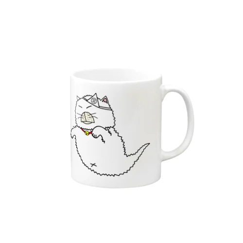 霊にゃん Mug