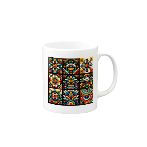 メキシコ柄 Mug