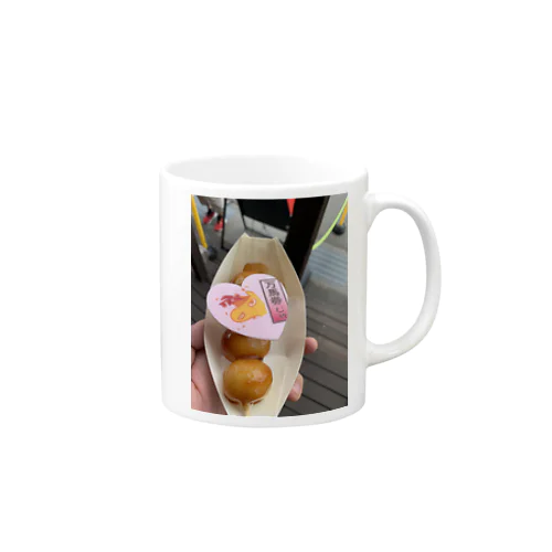 大井競馬場の開運だんご Mug