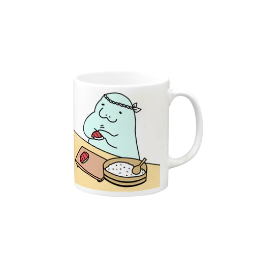 寿司職マナティ Mug