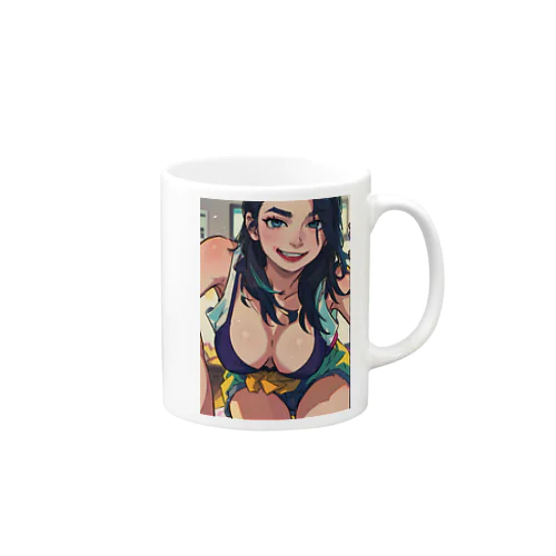 ビキニガール白 Mug