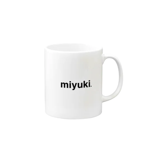 【miyuki】ゴシック体 Mug