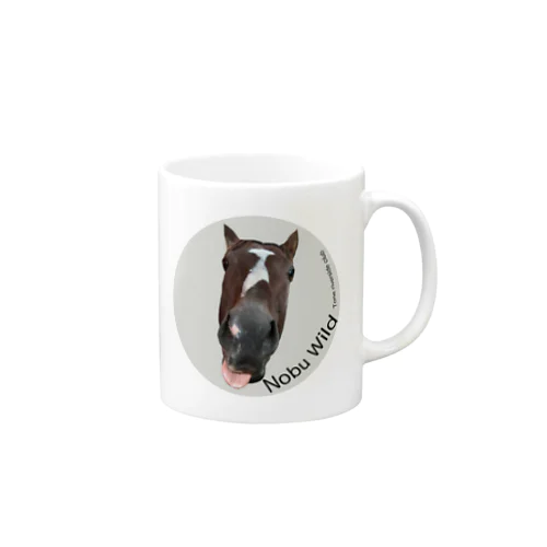 【引退馬支援】ノブワイルドグッズ Mug