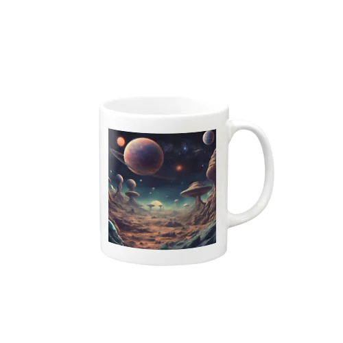 多分火星の景色はこんな感じ🪐 マグカップ