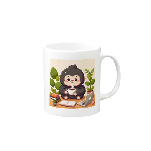 ほっこりコーヒーごりら君 Mug