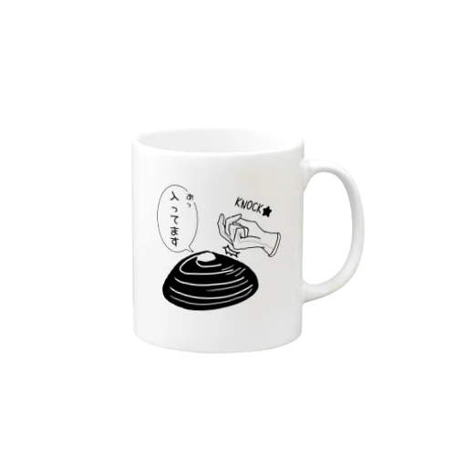 しみじみしじみの中身入ってます。 Mug