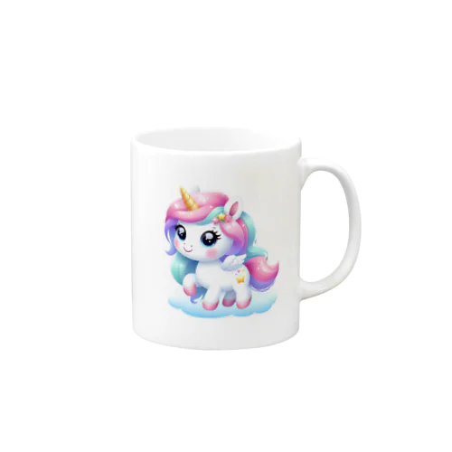 【#いろなの】ユニコーン Mug