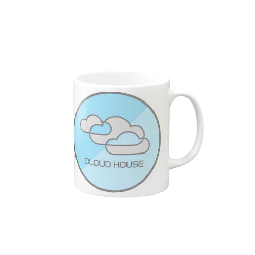 かわくもクラウドハウスロゴグッズ Mug