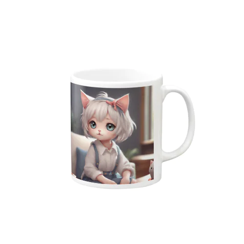 かわいねこ子さん Mug