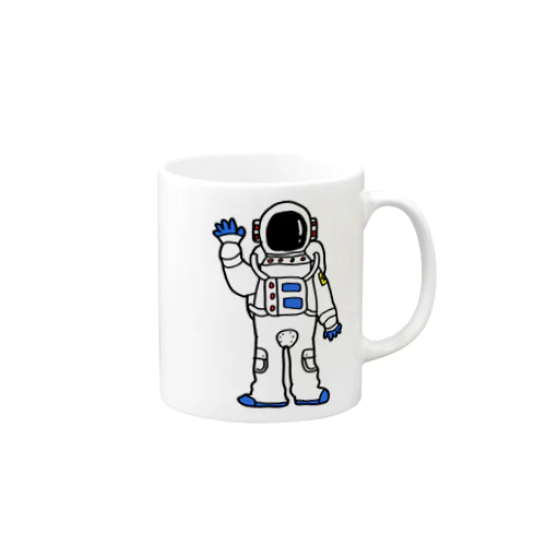 宇宙飛行士(まま) Mug