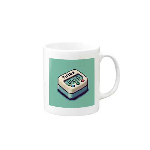 ドット絵「タイマー」 Mug