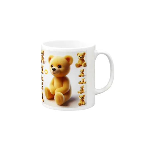 黄色のテディベア Mug