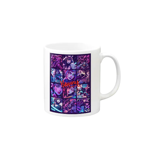 ネオンアメコミアート126 Mug