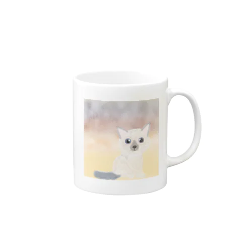 夕景とねこ Mug