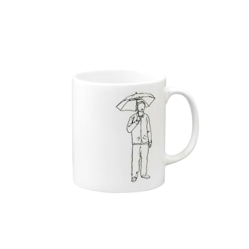 雨の日MAN Mug